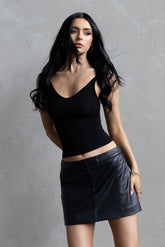 Minimal Strap Tank - Black