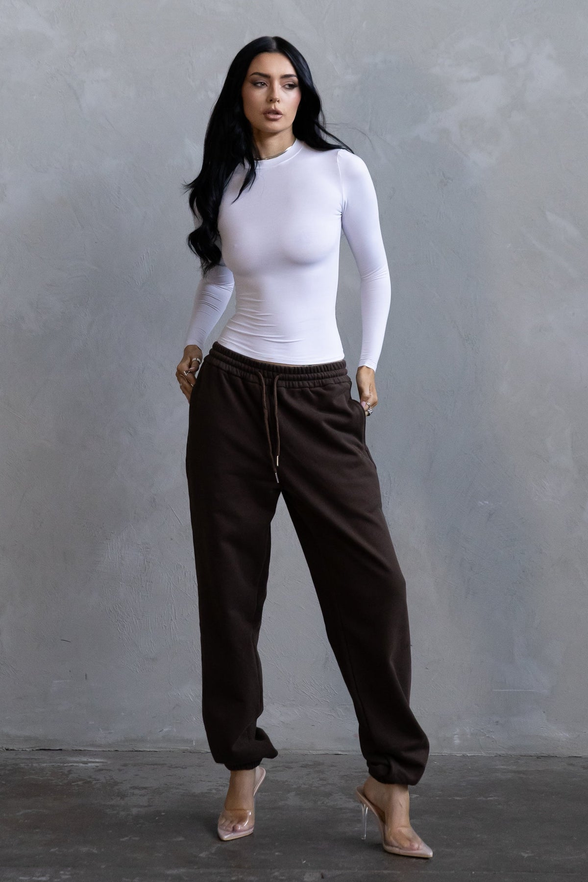 Premium Sweatpants - Espresso