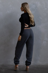 Plush Sweatpants - Slate