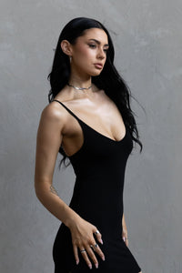 Tank Mini Dress - Black