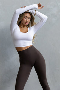 Signature Leggings - Dark Brown