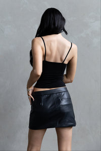 Minimal Strap Tank - Black