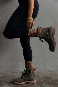Bamboo Slouch Socks - Mocha