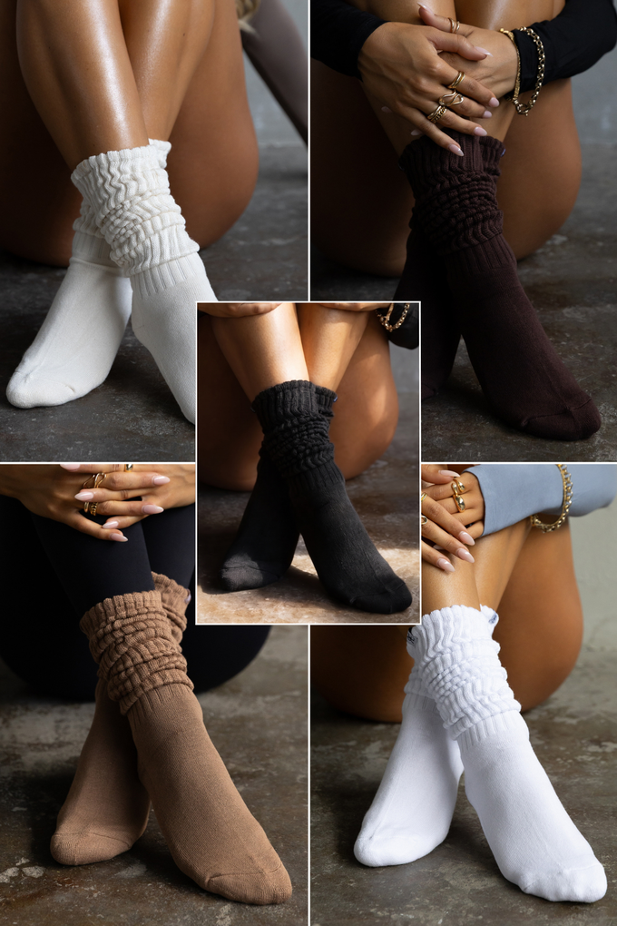 Bamboo Slouch Socks – Complete Lounge Set